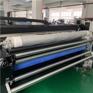 Impression d'aluminium sur la machine de tissu